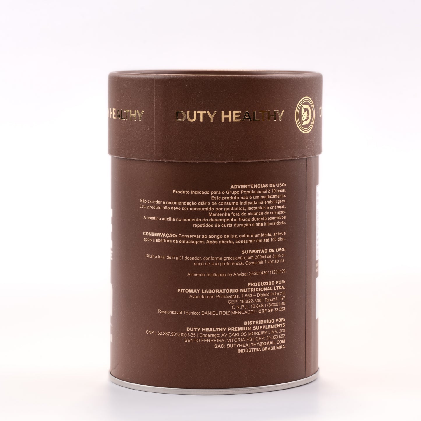 DUTY HEALTHY - CREATINE 100% PURE - 500g