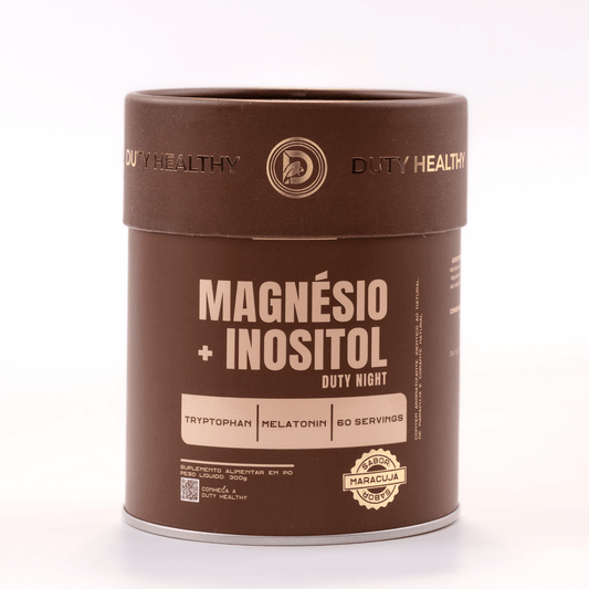 DUTY HEALTHY - MAGNESIO + INOSITOL - 300g - SABOR MARACUJA